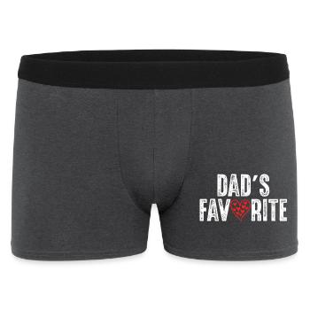 Papas_Lieblings - Men's Boxer Shorts - charcoal grey - Front
