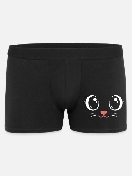Carnival Kitty | Big Face Costume Disguise - Men's Boxer Shorts - black
