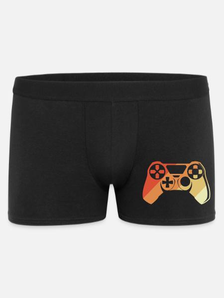 Vintage Gamepad - Men's Boxer Shorts - black