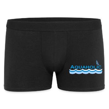 AQUAHOLIC - Boxer Homme - noir - Devant
