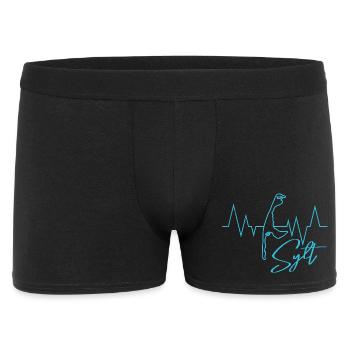 Vacances en mer du Nord SYLT Island Wadden Sea Fun - Boxer Homme - noir - Devant