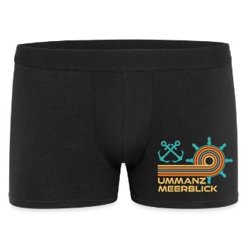 Baltic Sea Holiday SEA VIEW Fun - Men's Boxer Shorts - black - Front