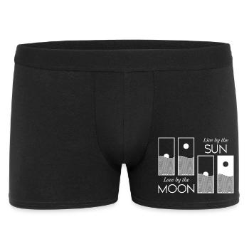 Lever / Coucher de soleil - Boxer Homme - noir - Devant