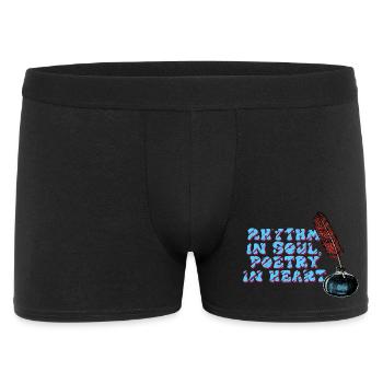 Poetry in Soul and Heart - Men's Boxer Shorts - black - Front
