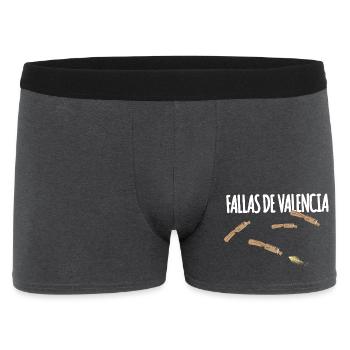 Fallas De Valencia Trueno - Men's Boxer Shorts - charcoal grey - Front