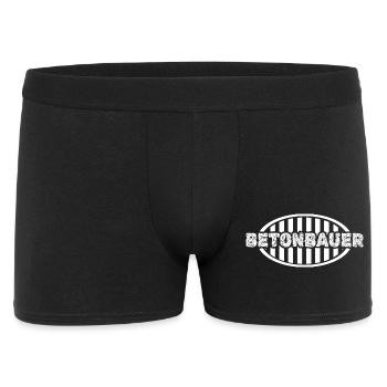 Concrete worker - Men's Boxer Shorts - black - Front