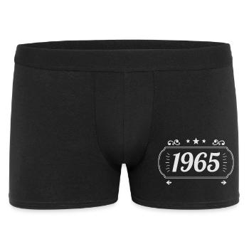 Vintage 1965 Retro Anniversary 1965 - Men's Boxer Shorts - black - Front