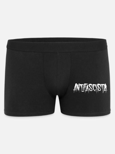 Lettrage antifasciste Graffiti Antifascisme - Boxer Homme - noir