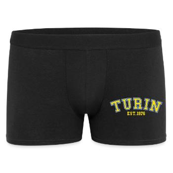 Turin fondée en 1976 - Boxer Homme - noir - Devant