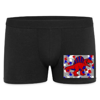 Spinosaurus dino - Boxer Homme - noir - Devant