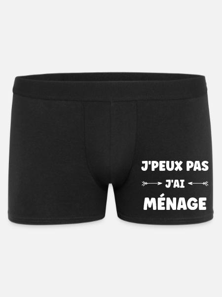 I can't I have housekeeping - Men's Boxer Shorts - black