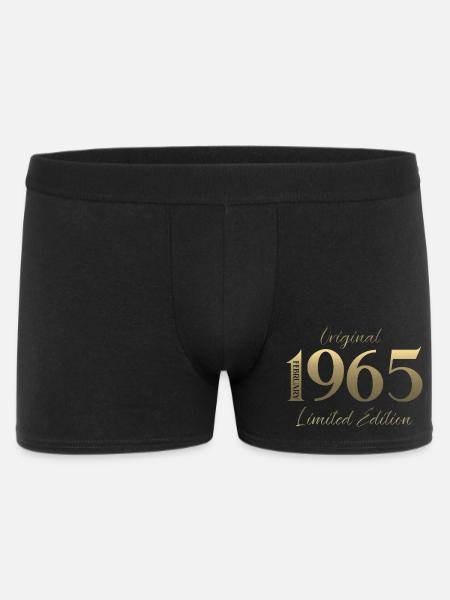 61e anniversaire février 1965 Millésime - Boxer Homme - noir