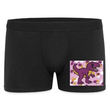 Allosaurus Dino - Boxer Homme - noir - Devant
