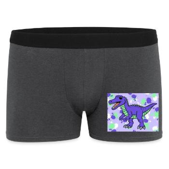 Baryonyx Dino - Boxer Homme - charbon - Devant