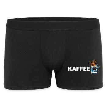 Mascotte du café Splash - Boxer Homme - noir - Devant