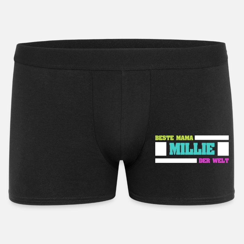 Mutter Millie - Männer Boxer Shorts - Schwarz