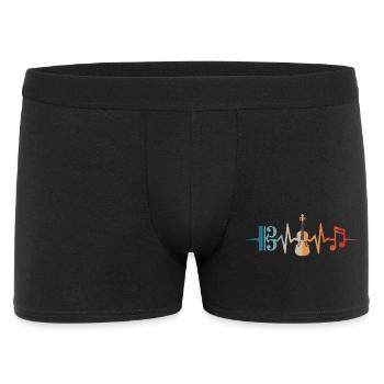 Viola Heartbeat Alto Key Viola Violist - Men's Boxer Shorts - black - Front