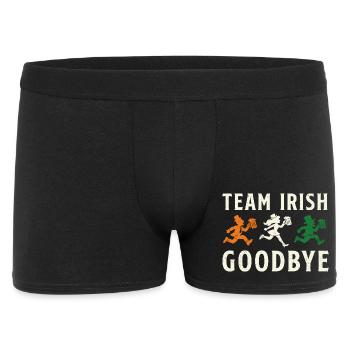 Team Irish Goodbye St Patrick’s Day - Men's Boxer Shorts - black - Front