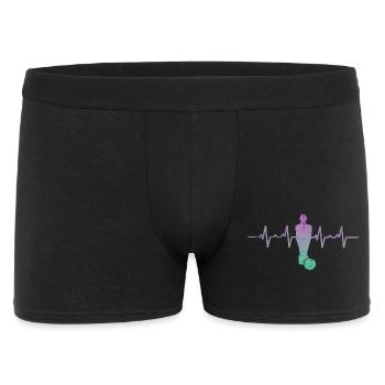 Battement de cœur du baby-foot - Boxer Homme - noir - Devant