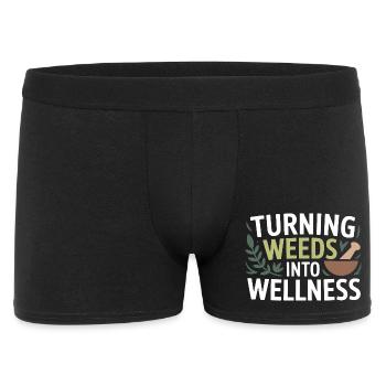 Équipement certifié spécialisé en phytothérapie clinique - Boxer Homme - noir - Devant