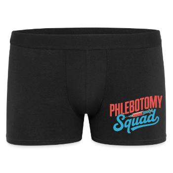 Phlebotomy Squad - Männer Boxer Shorts - Schwarz - Vorne