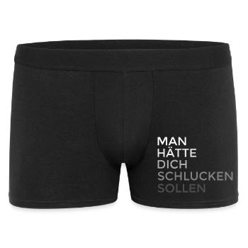 Tu aurais dû être avalé - Boxer Homme - noir - Devant
