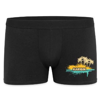Vacation Caribbean - Men's Boxer Shorts - black - Front