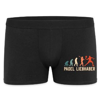 PADEL LOVERS Padel Hobby Padel Sports Funny - Men's Boxer Shorts - black - Front