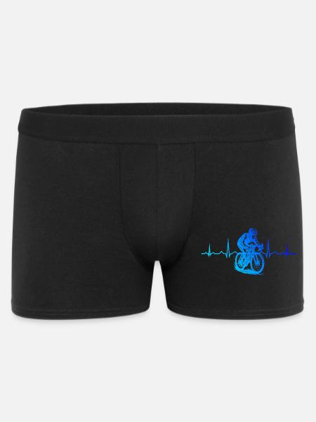 Iconisches Roadbike Motiv - Männer Boxer Shorts - Schwarz