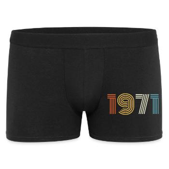 1971 Gift 1971 Vintage 1971 - Men's Boxer Shorts - black - Front