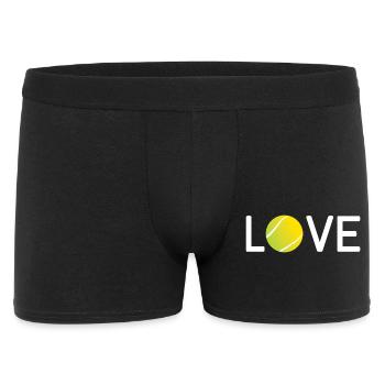 Amateur de tennis - Boxer Homme - noir - Devant