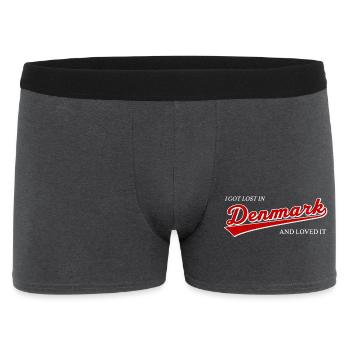 I Got Lost In Denmark And Loved It - Nordic Travel - Men's Boxer Shorts - charcoal grey - Front