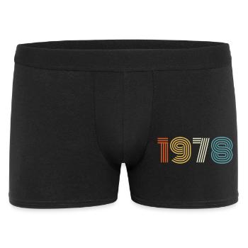 1978 Cadeau 1978 Vintage 1978 - Boxer Homme - noir - Devant