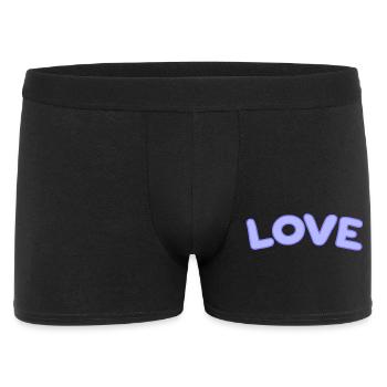 Amour Pastel en Bulles - Boxer Homme - noir - Devant