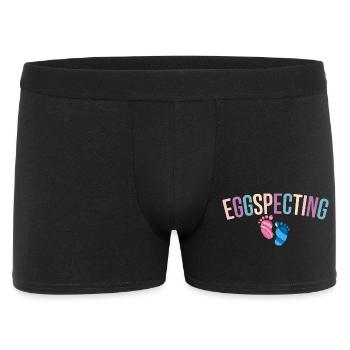 Eggspecting Easter Pregnancy Reveal Cute Mom - Men's Boxer Shorts - black - Front