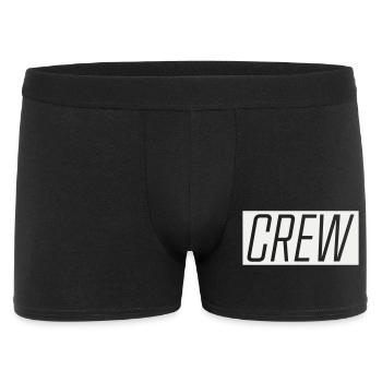 Crew - Men's Boxer Shorts - black - Front