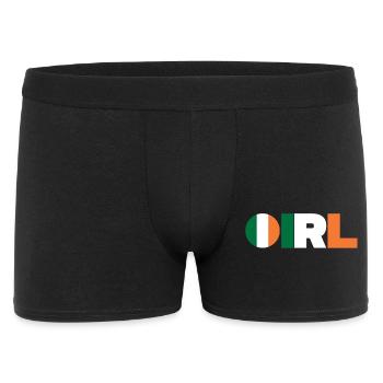 Ireland - Men's Boxer Shorts - black - Front
