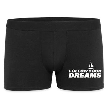 Suivez vos rêves - Boxer Homme - noir - Devant