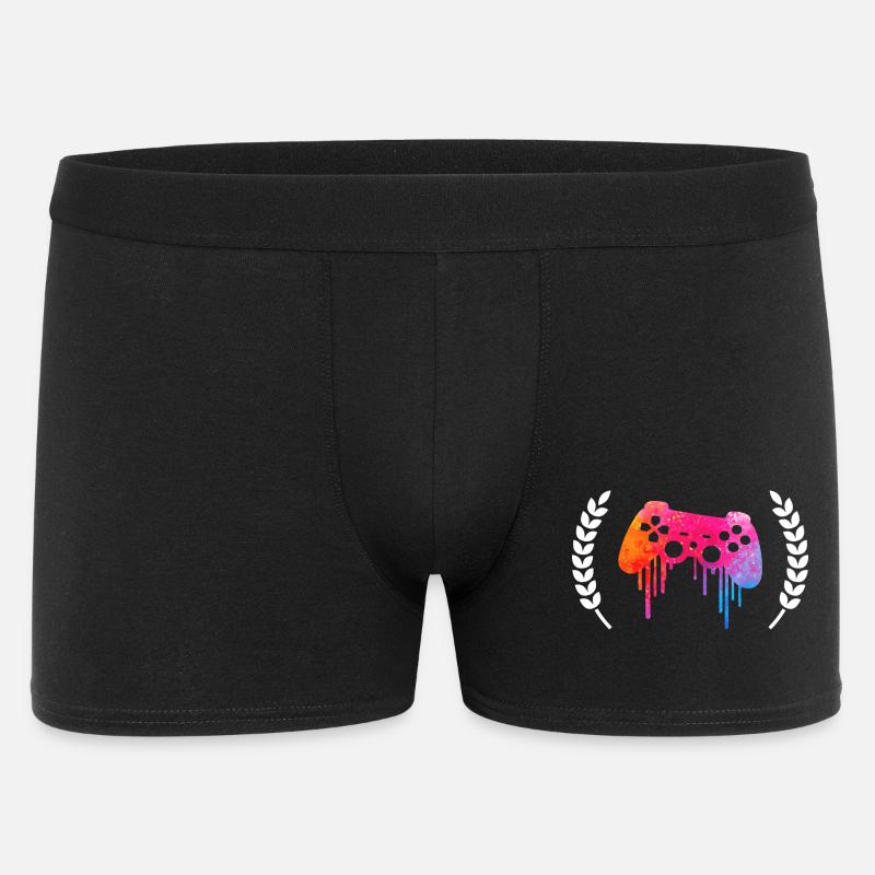 Gaming - Männer Boxer Shorts - Schwarz