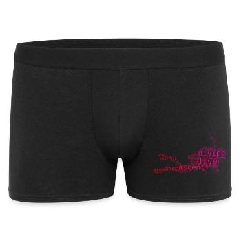 Easy Diving timeless design - Men's Boxer Shorts - black - Front