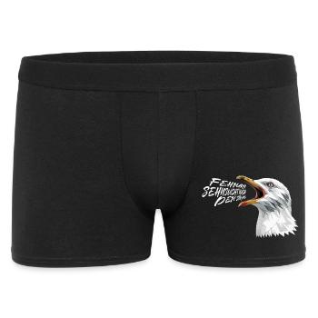 FEHMARN LONGING FOR THE SEA Funny - Men's Boxer Shorts - black - Front