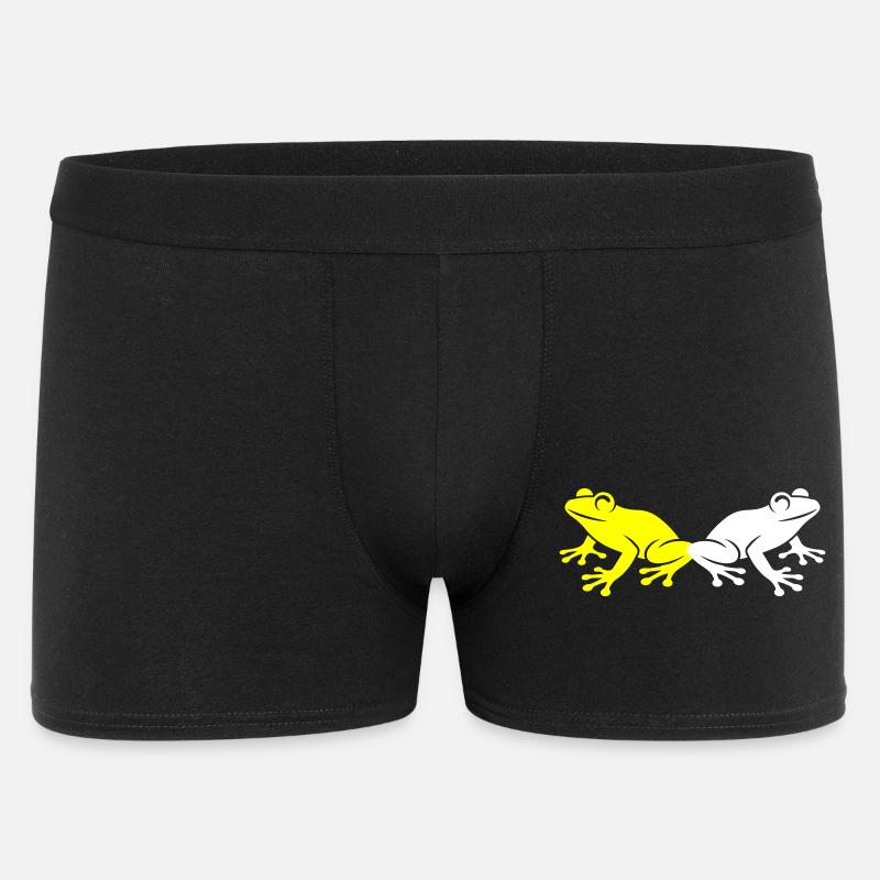 Grenouille Crapaud - Boxer Homme - noir