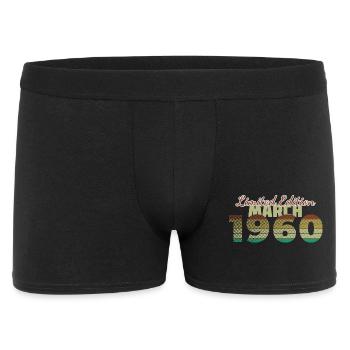 66e anniversaire Édition Limitée (SCR) 03/1960 - Boxer Homme - noir - Devant