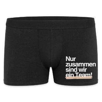 Strong Together — Team Spirit Design - Men's Boxer Shorts - black - Front