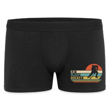Eishockey Hockey  - Men's Boxer Shorts - black - Front