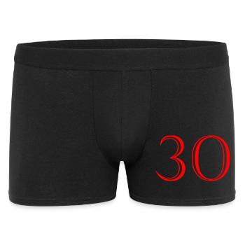 30. 30 YEARS. 30th ANNIVERSARY. 30 YEARS ANNIVERSARY. - Men's Boxer Shorts - black - Front