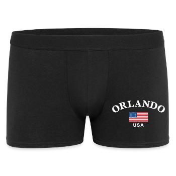 Orlando, États-Unis - Boxer Homme - noir - Devant