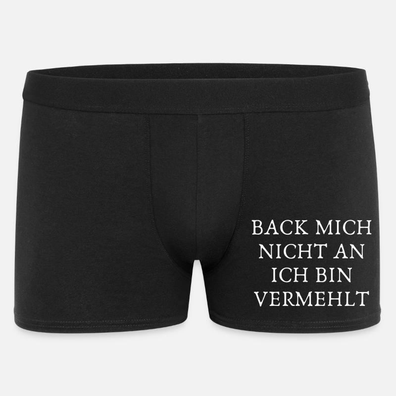 Don't bake me - I'm floured - Men's Boxer Shorts - black