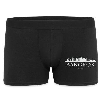 Silhouette de Bangkok, Bangkok Thaïlande - Boxer Homme - noir - Devant