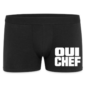 Qui Chef - Men's Boxer Shorts - black - Front